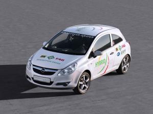 Opel Corsa Hybrid Car by Schaeffler 2010 года